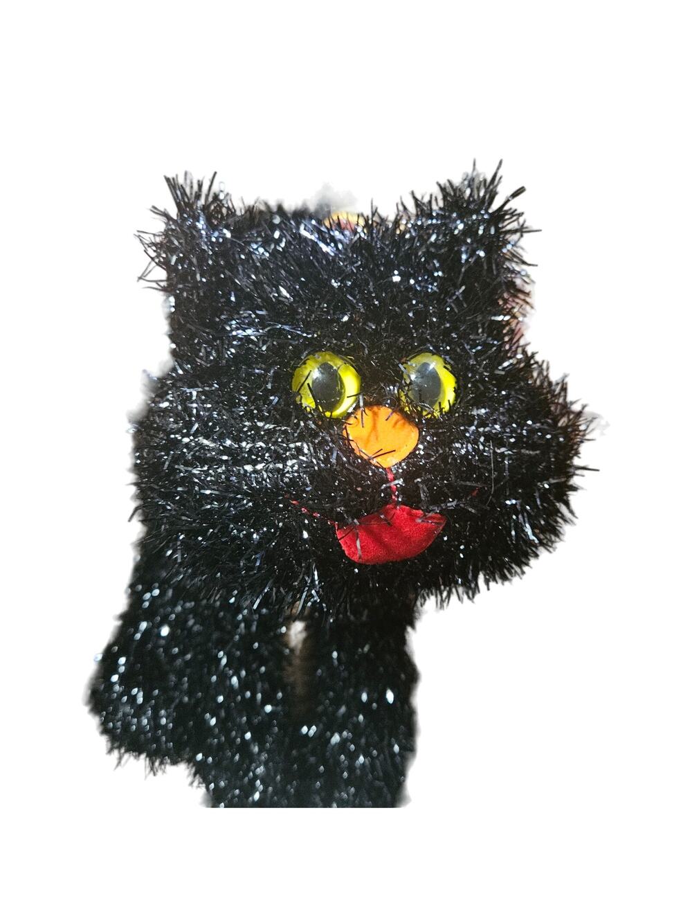 Hug & Luv Plush Black Cat Stuffed Animal Halloween